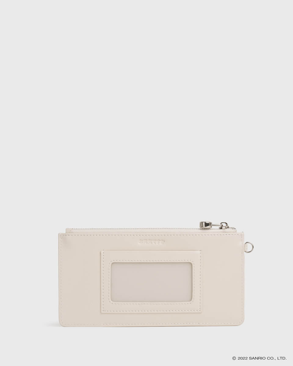 TOS x Hello Kitty Slim Card Wallet (Cream) | [Sold Out]