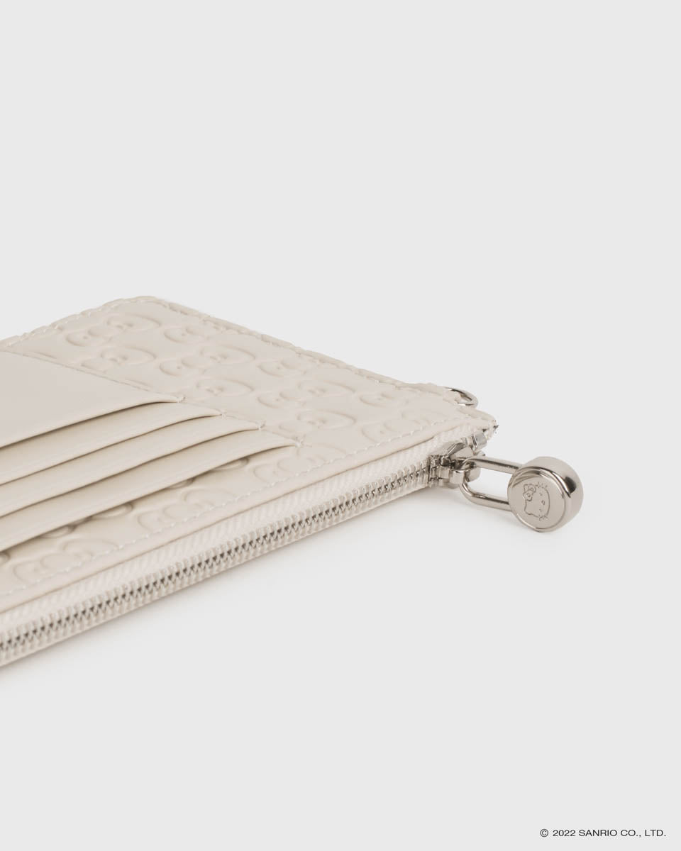 TOS x Hello Kitty Slim Card Wallet (Cream) | [Sold Out]