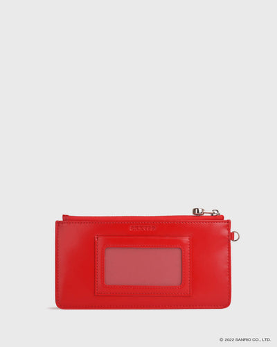 TOS x Hello Kitty Slim Card Wallet (Scarlet) | [Sold Out]