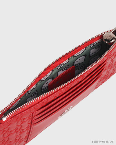 TOS x Hello Kitty Slim Card Wallet (Scarlet) | [Sold Out]