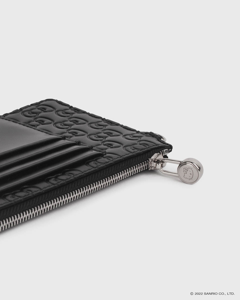 TOS x Hello Kitty Slim Card Wallet (Black) | [Sold Out]