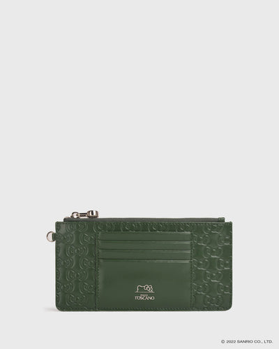 TOS x Hello Kitty Slim Card Wallet (Forest) | [Sold Out]